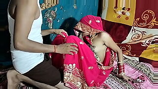 beutifull indian wife husband romance sax honeymoon