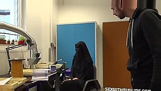 hijab muslim sex office