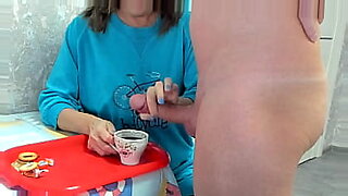 son and horny mom drink milk