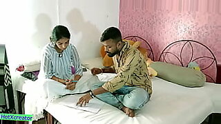 indian tution teacher girl and boy