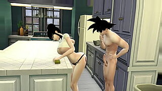 mom and son kitchen sex and force
