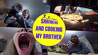 little boy grabs big sister tits on webcam