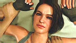 Jill Valentine nhận một cả tải tinh dịch vào mông săn chắc của cô.