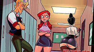 アニメの先生がセックスクラスで変態になる。