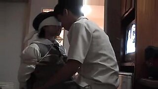 japanese gloved nurse handjob