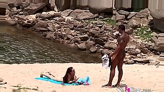 spying mom from bushes caught son sun bikini