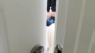 dad gets a handjob in the shower