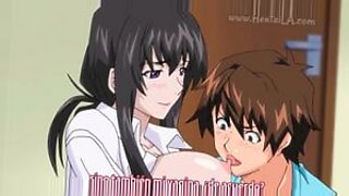 Hiszpańskie anime Hentai z tabu spotkaniami matki i córki