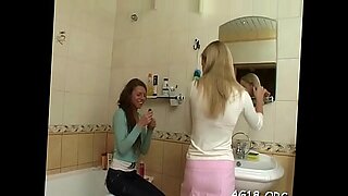 girl masterbating while spying on couple having sex