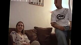 wife shows husband her big hole after fucking big black cock creampie